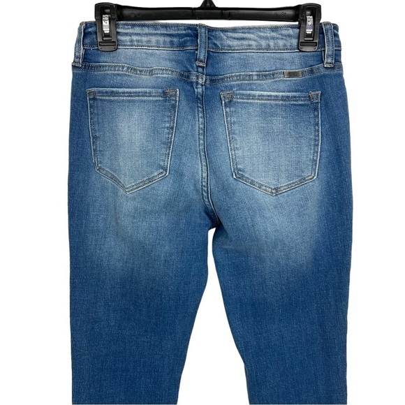 KANCAN Junior Women’s Blue Jeans Sz 5/26 Distressed Ripped & Torn Stretch - Picture 4 of 13